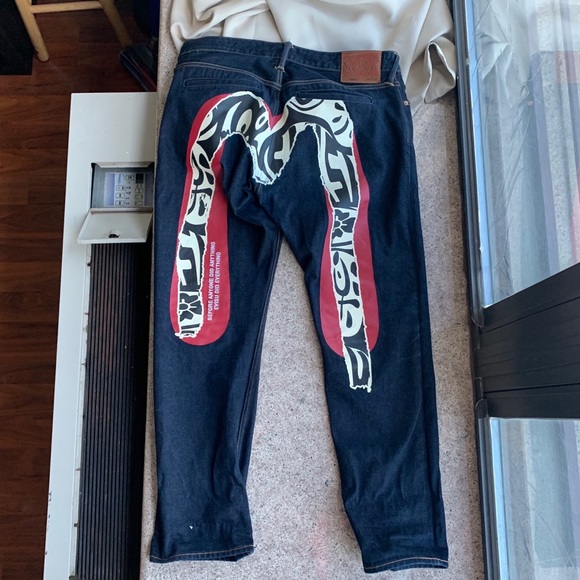 EVISU Other - Evisu men’s denim jeans with print